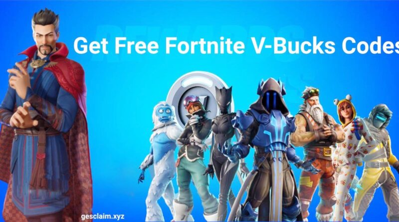 free fortnite vbucks codes